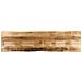 Piano Tavolo Bordi Vivi 160x40x2,5 Cm Legno Di Mango Grezzo - Foto miniatura 1