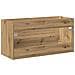 Mobile Lavabo Bagno Artigianale 100x38,5x48cm Legno Multistrato - Foto miniatura 9