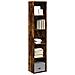 Libreria Rovere Fumo 40x30x189 Cm In Legno Multistrato - Foto miniatura 1