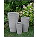Set Di 2 Vasi Per Piante Abdera 23 Cm Grigio - Foto miniatura 1