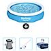 Piscina Fuori Terra - In Giro - 305x66 Cm - Blu - Include Accessori Coordinati Cb45 - Foto miniatura 1