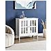 Credenza Espositiva In Vetro Miram 80 Cm Bianco - Foto miniatura 1
