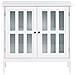 Credenza Espositiva In Vetro Miram 80 Cm Bianco - Foto miniatura 4