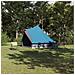 Tenda familiare Tipi blu per 8 persone impermeabile - Foto miniatura 2
