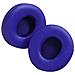 2 Cuscinetti Auricolari Di Ricambio In Pelle Proteica Compatibili Con Cuffie Beats Solo 2 E Solo 3 Darkblue - Foto miniatura 3
