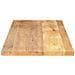 Piano per Tavolo 140x50x3,8cm Rettangolare Legno Massello Mango - Foto miniatura 4
