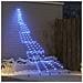 Albero di Natale LED con picchetti per il terreno Blu 300 cm - Foto miniatura 2