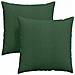 Cuscini da Divano 2 pcs Verde Scuro 60 x 60 cm Tessuto in Cords - Foto miniatura 1
