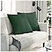 Cuscini da Divano 2 pcs Verde Scuro 60 x 60 cm Tessuto in Cords - Foto miniatura 2