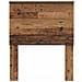 Testiera con testiera Legno vecchio 75 cm Legno multistrato - Foto miniatura 4