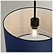 Sollux Lighting Lampada A Sospensione Nevia Navy Sl.1851 - Minimalist Lampada A Sospensione Blu Navy/nero 137x40x40 Cm - Foto miniatura 5