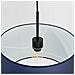 Sollux Lighting Lampada A Sospensione Nevia Navy Sl.1851 - Minimalist Lampada A Sospensione Blu Navy/nero 137x40x40 Cm - Foto miniatura 6