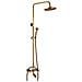 Rubinetto per doccia, Blackswan, tipo M38.1, modello bronzo antico, misura 25 cm - Foto miniatura 1