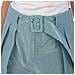 Pantaloncini Plissettati A Vita Alta Da Donna 5np41t - Foto miniatura 3
