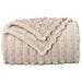 Coperte da Pile 6 pcs Beige 150 x 130 cm Panno - Foto miniatura 5