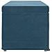 Pouf Blu 101 x 41 x 40 cm Velluto e Legno Ingegnerizzato - Foto miniatura 5