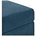Pouf Blu 101 x 41 x 40 cm Velluto e Legno Ingegnerizzato - Foto miniatura 6