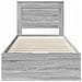 Struttura del letto con cassetto Grigio Sonoma 100 x 200 cm - Foto miniatura 8