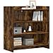 Credenza Rovere Fumo 75 x 36 x 80 cm Legno ingegnerizzato - Foto miniatura 2