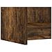 Credenza Rovere Fumo 75 x 36 x 80 cm Legno ingegnerizzato - Foto miniatura 5