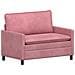 Set di divani 2 pcs Rosa Velluto - Foto miniatura 4