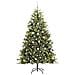 Albero di Natale artificiale pieghevole con coni Verde 210 cm - Foto miniatura 3