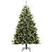 Albero di Natale artificiale pieghevole con coni Verde 210 cm - Foto miniatura 5