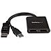 Adattatore Splitter MST Hub - DisplayPort a 2 porte DisplayPort - Foto miniatura 1