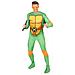 Costume Michelangelo Tartarughe Ninja Per Adulto Taglia Unica - Foto miniatura 1