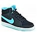 Backboard 2 Mid Winter (gs) Scarpe Donna Nere Pelle 616647 numero 38 - Foto miniatura 1