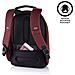Bobby Hero Small Zaino Antifurto Usb Rosso (borsa Unisex)  - Foto miniatura 7