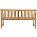 Panchina Da Giardino In Legno Di Acacia 160 Cm Vivara - Foto miniatura 13