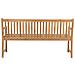 Panchina Da Giardino In Legno Di Acacia 160 Cm Vivara - Foto miniatura 8