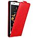 Custodia Compatibile Con Lg K8 2016 In Rosso Mela - Coperchio Protettivo In Design Flip Con Chiusura Magnetica - Foto miniatura 4