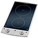 Ebc 3075 / e Piano Cottura Nero, Acciaio Inossidabile Superficie Piana Ceramica 2 Fornello (i)  - Foto miniatura 1