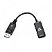Displayport To Hdmi Adapter Black Displayport To Hdmi Adaptr - Foto miniatura 2