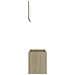 Set Mobili da Bagno 2 pz Rovere Sonoma in Legno Multistrato - Foto miniatura 5
