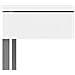 Scrivania Lineare A Tre Cassetti, Colore Bianco Lucido, Cm 125 X 76 X 51 - Foto miniatura 5