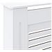 Copertura per Radiatore Bianca in MDF 205 cm - Foto miniatura 4
