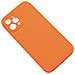 Custodia Tpu Silicone Lite Cover Soft-case Per Apple Iphone 12 Pro Max Orange - Foto miniatura 1