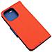 Maxy Custodia Book Orizzontale Silicone Case Per Apple Iphone 13 Pro Red-navy - Foto miniatura 3