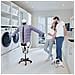 Stiracamicie Stira Asciuga In Automatico Camicie Camicette Pantaloni Jeans Sanifica Abiti Stirasciugatore 4 In 1 Ferro Verticale 3 Programmi A++ Base 5 Ruote Made In Italy Garanzia10anni Sa6 SP ECO INOX - Foto miniatura 4