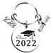 Portachiavi Con Targhetta ""classe 2022"" Per La Laurea - Foto miniatura 6