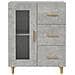 Credenza Grigio Cemento 69,5x34x90 Cm In Legno Multistrato - Foto miniatura 10