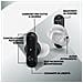 G FITS Auricolare True Wireless Stereo (TWS) In-ear Giocare Bluetooth Nero - Foto miniatura 8