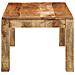 Tavolino Da Salotto 100x55x40 Cm In Legno Massello Di Mango - Foto miniatura 3
