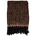 Plaid Carmel - Marrone - Lana - 170x130x0,5 Cm - Foto miniatura 1