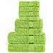 Set ASciugamani SOLUND 8 pz Verdi 600 gsm - Foto miniatura 1