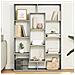 Libreria Grigio Sonoma 102x29x143 Cm In Legno Multistrato - Foto miniatura 1