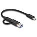 91011 Lettore Di Schede Usb 3.2 Gen 2 (3.1 Gen 2) Type-c Grigio - Foto miniatura 3